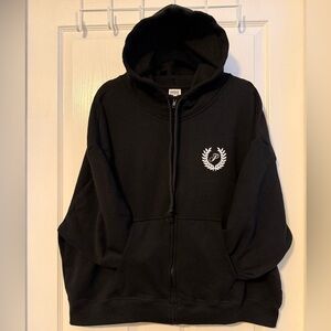 Victoria's Secret Ivy Fleece Full Zip Hoodie